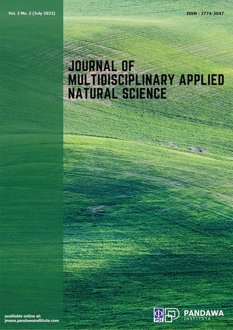 					View Vol. 2 No. 2 (2022): Journal of Multidisciplinary Applied Natural Science
				