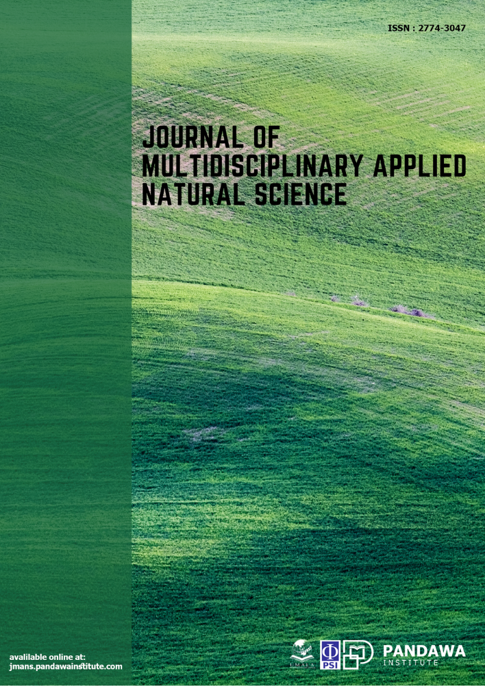 J. Multidiscip. Appl. Nat. Sci.